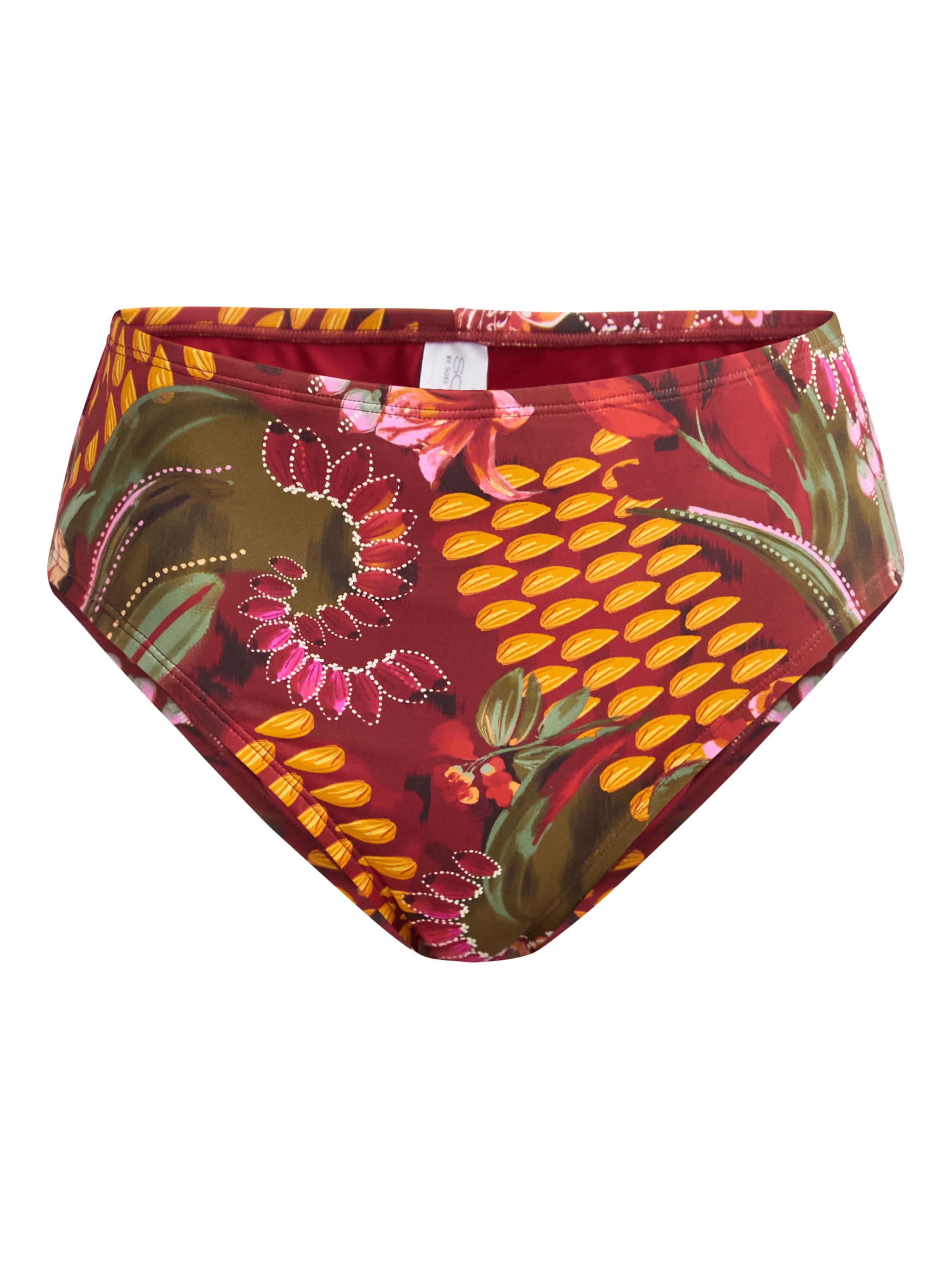 Sofia by Sofia Vergara Women's Cheeky Back Shirred Midster Swim Bottoms, Sizes XS-XL