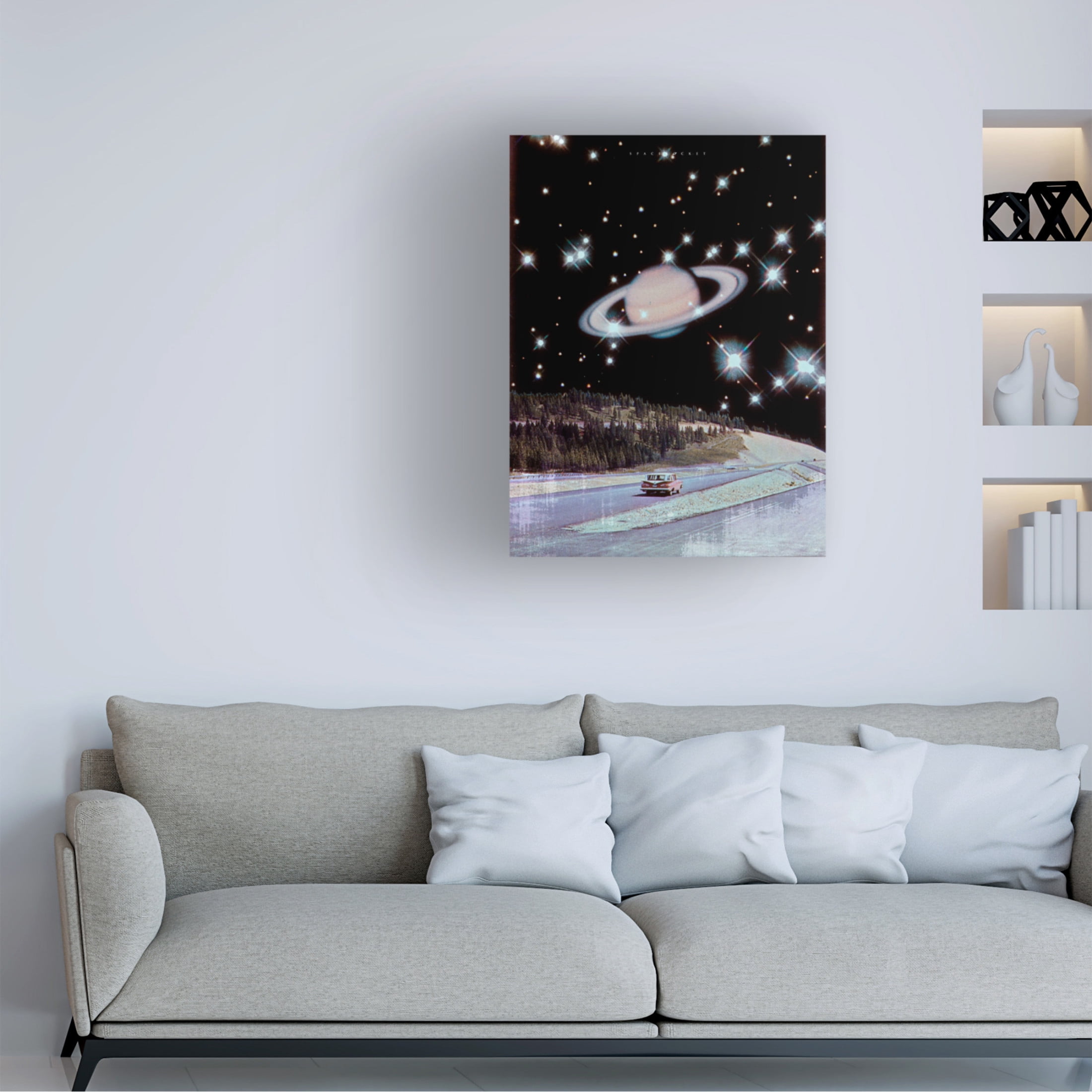 Trademark Fine Art spacerocket art  382 2 Canvas Wall Art