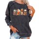 thumbnail image 1 of Sudadera Para Mujer Sudaderas Con Cuello Redondo Camiseta de Manga Larga Informal Camiseta Suelta Top Estampado Gráfico Odeerbi  ODB174190, 1 of 6