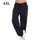 thumbnail image 3 of Jumpingount Pantalones Pantalones deportivos sueltos Pierna recta Pantalones deportivos sueltos Pantalones de chándal casuales para mujer Prendas para la parte inferior del cuerpo azul oscuro 4XL Jumpingount AP002164-31, 3 of 6