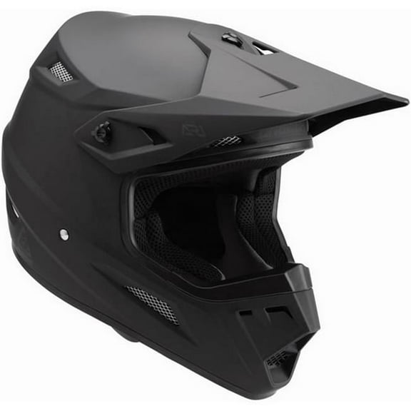 AR1 Solid MX Offroad Helmet, Matte Black - Extra Small