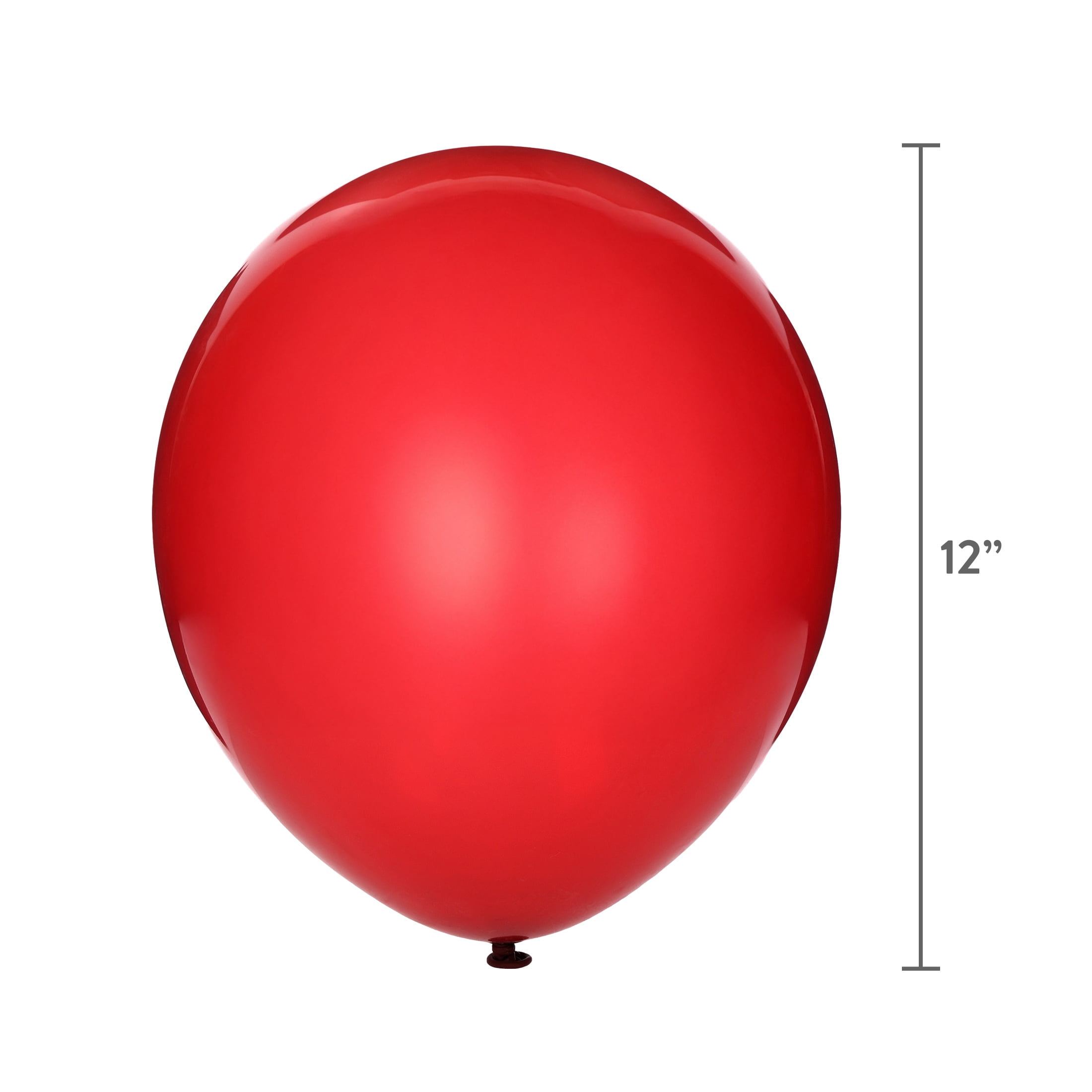 12" Burgundy Latex Balloons, 15 Pieces, by Way To Celebrate