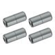 thumbnail image 1 of Candado de cordones de 4 Pack, de aluminio, sin atar, tornillo de cordón, gris, 1 of 6
