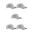 thumbnail image 2 of Wisewang Men Hat Clothing Accessory Sunshade Adjustable Outdoor Summer Quick Drying Mesh Baseball Caps Birthday Gift Light grey 5Set, 2 of 6