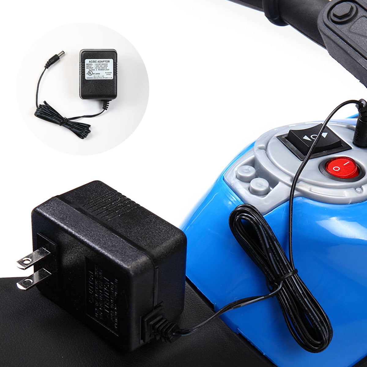 Kepooman 6V Electric Ride On Motorcycle for Kids, Battery Powered Ride-on Toy for Boys Girls, 4 Wheels, Gifts, Blue Kepooman 6V Electric Ride On Motorcycle for Kids, Battery Powered Ride-on Toy for Boys Girls, 4 Wheels, Gifts, Blue