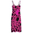 thumbnail image 5 of Leopard Print Pattern Sleeveless Dress Woman Fashion Long Dresses Women's Summer Suit Dress Summer 2025 Women, 5 of 7