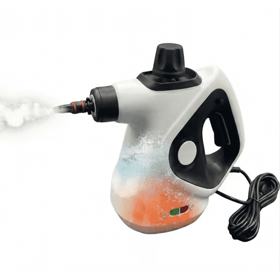 Handheld Steam Cleaner for Home, 1050W Multi-Surface Steamer, Natural Steamer for Cleaning Car, Bathroom, Shower, Upholstery, Grout, Window, Grease