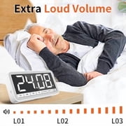 VOCOO Large Display Digital Timer ,Magnetic & Hanging, Countdown/Count Up, 3-Level Brightness, Loud Alarm, for Cooking, Teaching, Workout