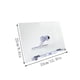 thumbnail image 3 of Estantería de lectura de acrílico transparente Almacenamiento de libros de escritorio Wmkox8yii pojnllj69, 3 of 9