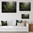 thumbnail image 4 of Designart "A Close Up Photo of Ferns VII" Floral Print on Natural Pine Wood, 4 of 5