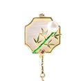 thumbnail image 3 of Broche elegante, broches de aleación duraderos para mujeres, hombres, fiestas, mochilas, camisas, trajes. Bambú, 3 of 7