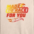 thumbnail image 3 of Hot Wheels - Valentine's Made to Race - Ladies French Terry Long Sleeve Shirt, 3 of 5