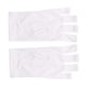 thumbnail image 2 of 2 guantes de protección sin dedos, guantes de protección , guantes de conducción sin dedos profesionales para el cuidado de la piel para proteger , pequeño Corto SM SunniMix Guantes de manicura, 2 of 8