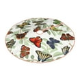 thumbnail image 2 of Bingfone Christmas Tree Skirt Mat Christmas Decoration Interior 48"-Multicolored Butterflies, 2 of 8