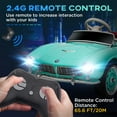 thumbnail image 6 of Aosom Licensed BMW 12V Kid Electric Ride-On Car with Easy Transport, Green, 6 of 10