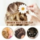 thumbnail image 2 of BRIGHTFUFU 10pcs pinzas para el cabello lindas margaritas girasol pernos de pelo pernos de pelo fresco para damas y niñas (blanco), 2 of 8