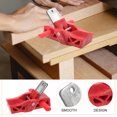 thumbnail image 3 of WHAMVOX 1Set Red PP Hand Planer for Woodworking Tool with Square Handle, 3 of 8