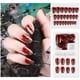 thumbnail image 1 of 24 Uds puntas de uñas falsas cubierta completa arte de uñas falsas yeacher parche de uñas, 1 of 7