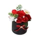 thumbnail image 2 of Caja de regalo de flores de rosa de jabón Jabón de flores en caja de regalo Exhibición Caja de flores de jabón para Rojo, 2 of 9