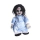 thumbnail image 5 of Muñeco fantasma de Halloween con sonido, decoración espeluznante, decoración para fiesta de Halloween Vestido azul, 5 of 9