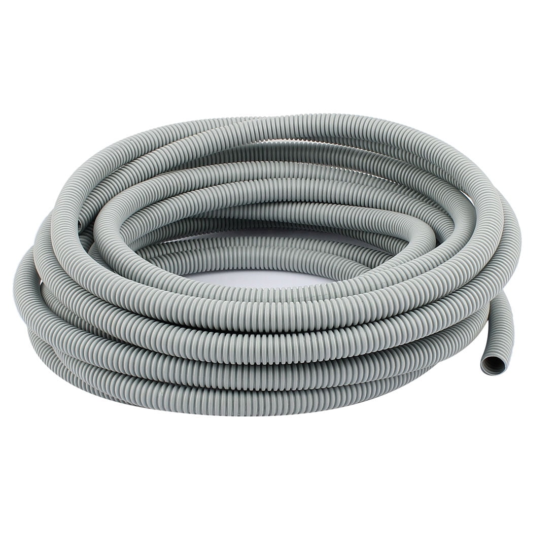 6 Meter Plastic Corrugated Tube Electric Conduit Pipe White 16x20MM