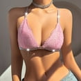thumbnail image 2 of MDUKONU Bras for Women Women's Demi Underwire T-Shirt Bra Pink S, 2 of 9