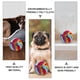 thumbnail image 3 of GOOHOCHY Pet Dog Sniff Toy Puppy Plaything Colorido Pet Dog Masticando juguete de comedero lento, 3 of 8