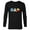 Black, variant on Cinderella Letters Father’s Day Birthday Best Dad - Long Sleeve T-Shirt for Men - Customized-Athletic Heather