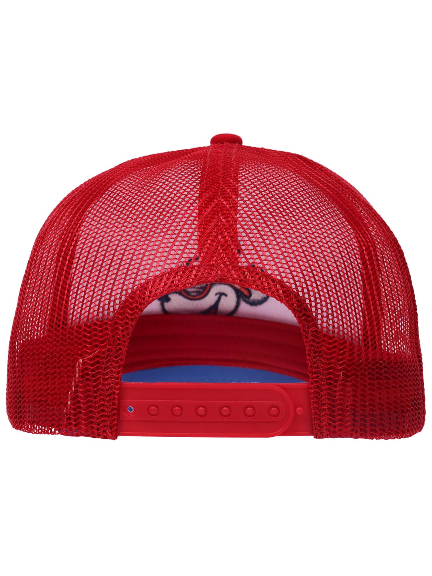 Mickey Mouse American Flag Glasses Trucker Cap, Multicolor, One Size Fits Most