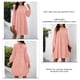 thumbnail image 2 of Vestido Midi, Color Puro, Cintura Suelta, Cuello Redondo, Vestido De Mujer, Poliéster Para El Hogar ANGGREK Otros, 2 of 6