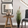 thumbnail image 6 of Vickerman 36" Artificial Potted Green Straight Gras and Cattails., 6 of 6