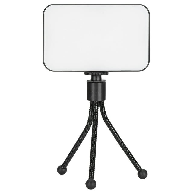 Luz de vídeo de fotografía 3200K‑5600K Luz de relleno de cámara fotográfica portátil para belleza en vivo