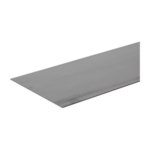 Lámina soldable SteelWorks de 24 cm de ancho, acero sin revestimiento, 16 Ga
