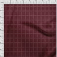 thumbnail image 4 of oneOone Cotton Jersey Maroon Fabric Check Quilting Supplies Print Sewing Fabric By The Yard 58 Inch Wide, 4 of 4