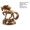 thumbnail image 5 of bestolf Feng Shui Horse Statue 2026 Year of Horse Tabletop Brass Ornaments, 5 of 7