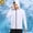 A369 White, variant on Men's Full Zip Sun Protection Hoodie Long Sleeve Cooling Jacket UPF 50+ Hooded Windbreaker Beach Vacation Fishing Outerwear