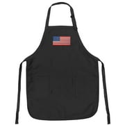 USA Flag Apron DELUXE American Flag APRONS Barbecue Grilling or Kitchen