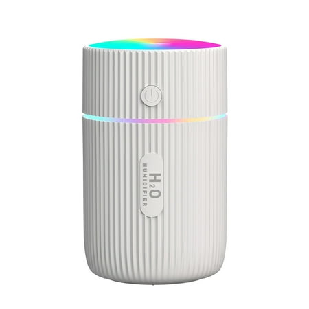 

Air Humidifier 2W 220ml USB Mini Humidifier Plastic LED Spraying Diffuser for Home Office Pink