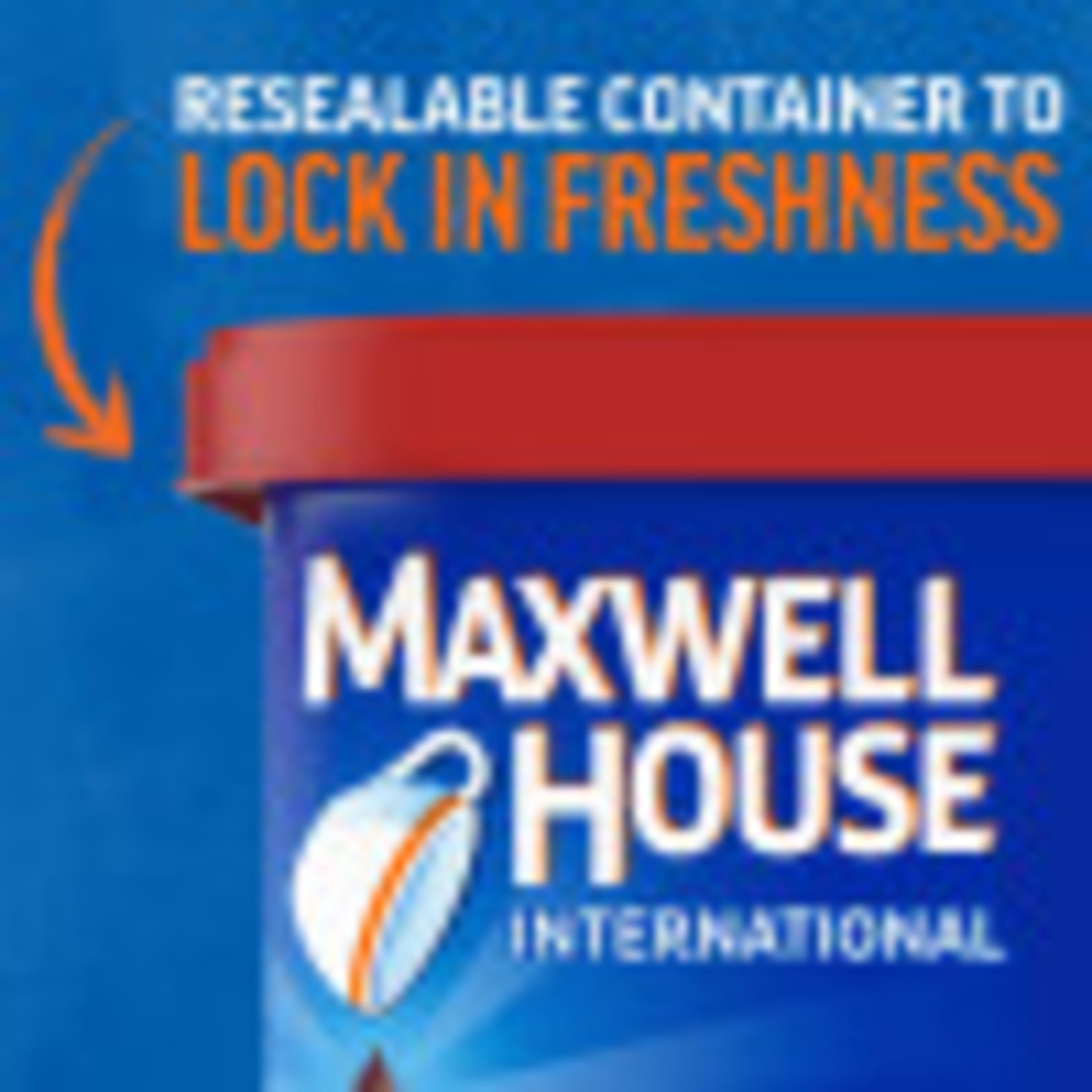 (6 pack) Maxwell House Original Cappuccino Instant Coffee Powder Mix, 8.3 oz, Shelf Stable Cardboard Canister