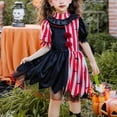 thumbnail image 2 of Princess Costumes for Girls World Book Day Costumes for Girls Therm Party Outfits Princess Dressing up Birthday Fancy Dress Red 5-6 Years, 2 of 7