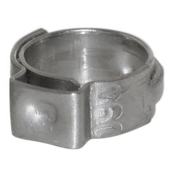 Ear Clamp, 10 pack 3/8" 7.8 - 9.5mm / .307-.374" Band Dim 5x0.5mm 316 SSPro #: 4-95 X-Ref #: