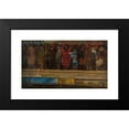thumbnail image 2 of André Victor Édouard Devambez 18x12 Black Modern Framed Museum Art Print Titled - The Peak Hour in the Metro (1920), 2 of 5