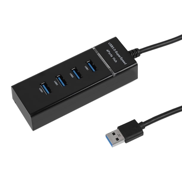 HUB USB ESTACIÓN DE CARGA 4 PUERTOS USB3.0 HUB Adaptador para Teléfono Tableta PC Hub Portátil