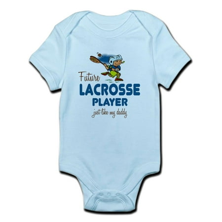 

CafePress - Future Lacrosse Player Like Daddy Infant Bodysuit - Baby Light Bodysuit