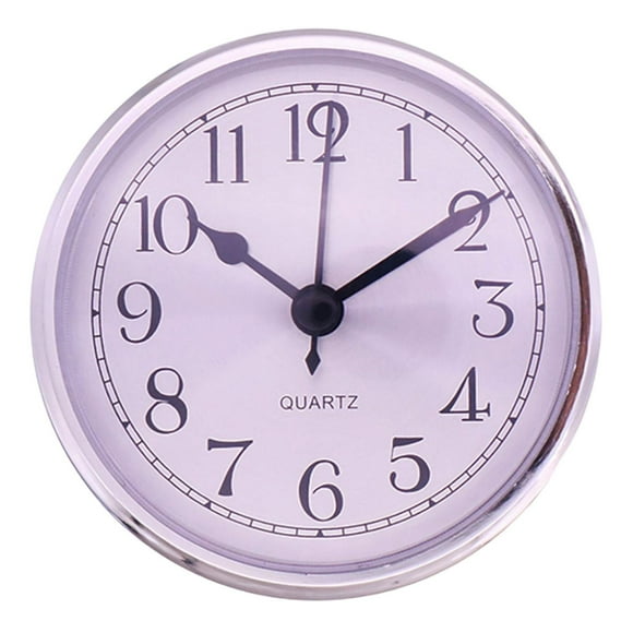 Reloj de clásico Insertar Piezas de reparación Movimiento de DIY Plata Zulema Inserto de reloj