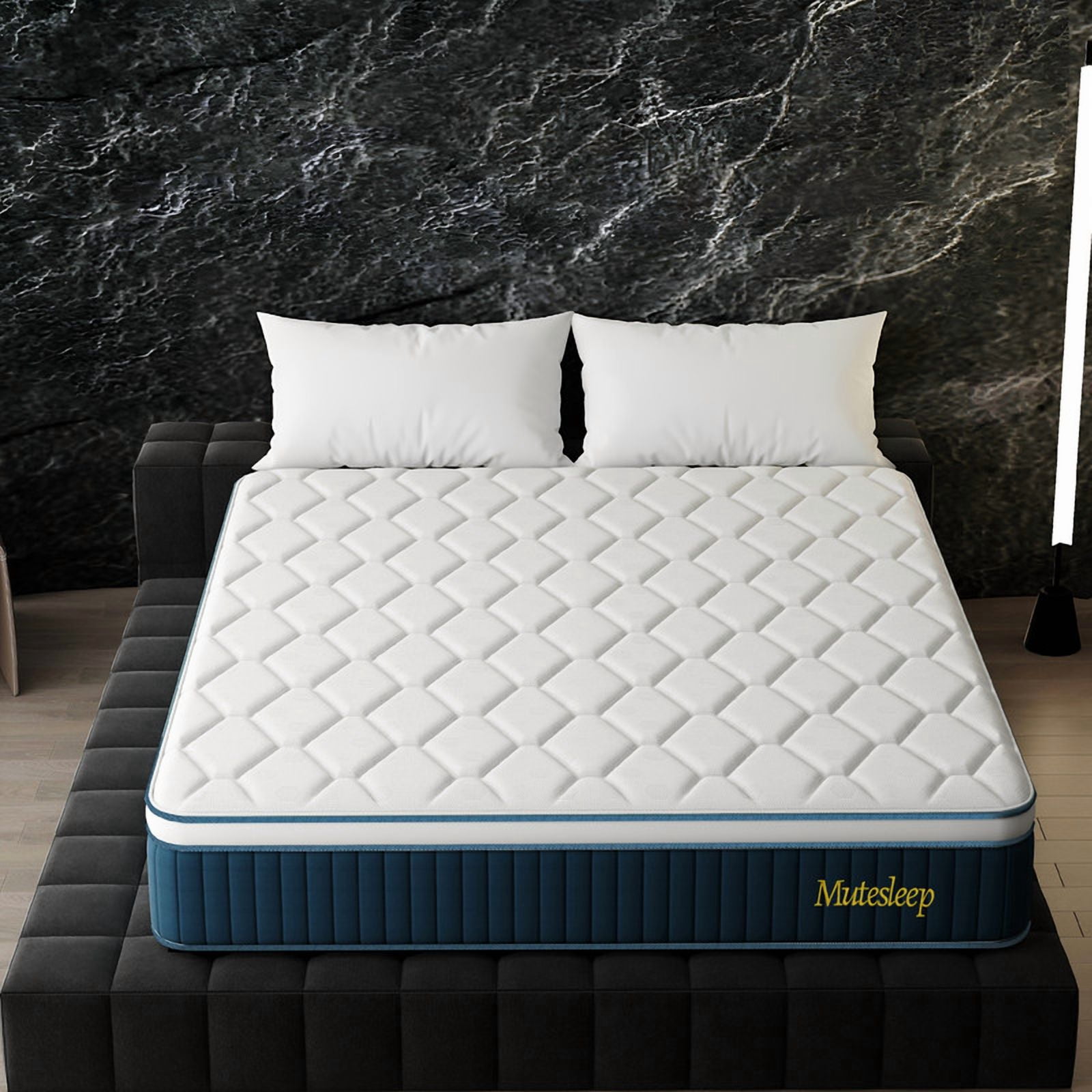 14 Inch Hybrid Mattress, Medium Firm, Twin Size, Tight Top, Advanced Pocket Coil System, Exceptional Edge Support