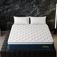 thumbnail image 2 of 12 Inch Supportive Hybrid Mattress, Full Size, Medium Firm Feel, Tight Top, Individually Wrapped Coils, Reinforced Edges, 2 of 8