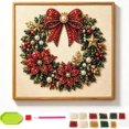 thumbnail image 5 of DIY Christmas Pearl Diamond Art Kit Bead Art Craft Set with Frame for Home Wall Decor, Beginner-Friendly Holiday Gift for Adults, 5 of 8