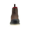 thumbnail image 3 of Avenger Mens Brown Leather Comp Toe 6in Wedge Romeo Work Boots 17 M, 3 of 7