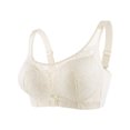thumbnail image 1 of Puntoco Bralettes para mujer Sujetador de encaje con estampado para mujer, talla grande, cómodo, ventilado, no magnético, sin aro de acero, 1 of 2